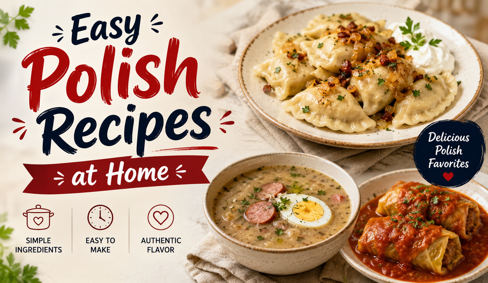 Easy Polish Recipes at Home