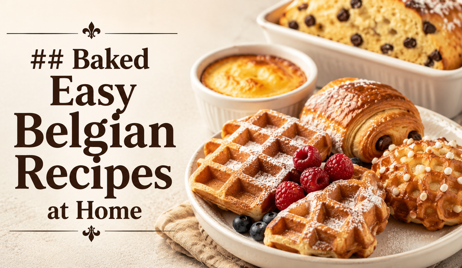 Easy Belgian Recipes at Home