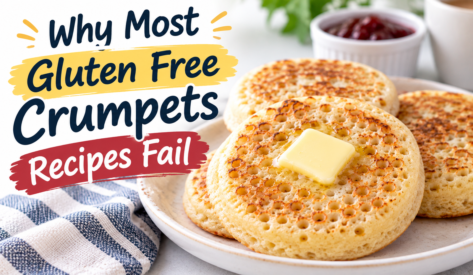 Gluten Free Crumpets