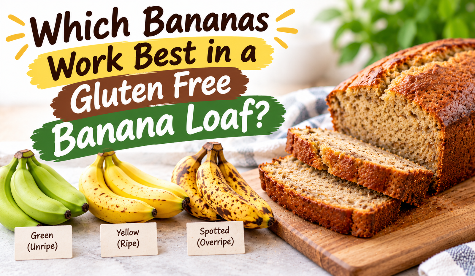 Gluten Free Banana Loaf