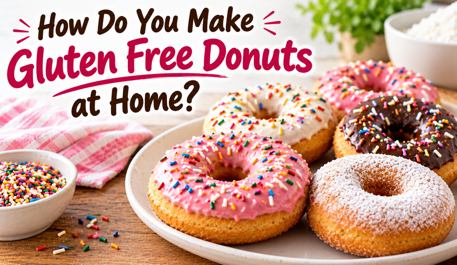 Make Gluten Free Donuts at Home