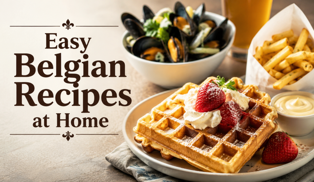 Easy Belgian Recipes at Home