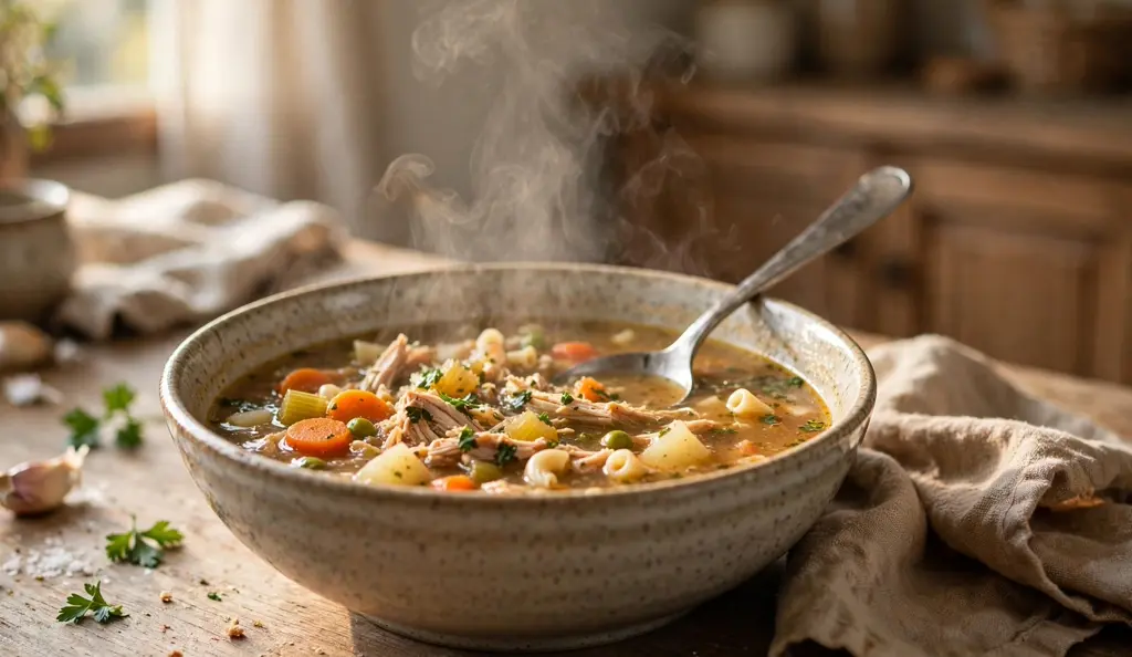 Reheating leftover soup Reheating leftover soup until steaming hot, the safe end of how long do leftovers last in the fridge
