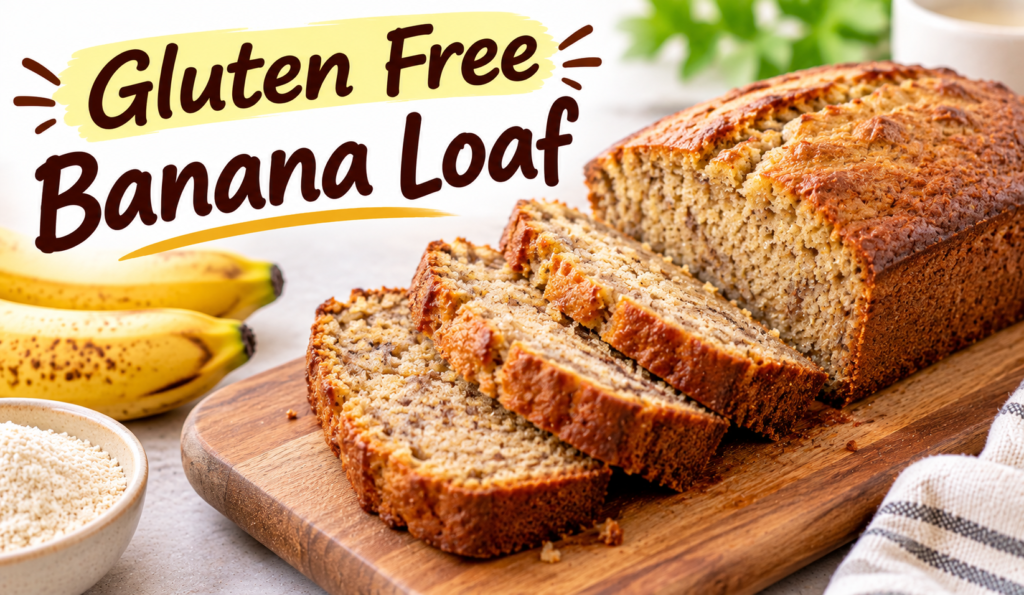 Gluten Free Banana Loaf